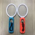 Two Tennis Racket for Nintendo Switch Game Mario Tennis Aces Joy-Con Controller. 