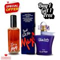 Blue Lady & Just Call Me Maxi Perfume Gift Set – Ideal His & Hers Fragrance Combo for Couples. 