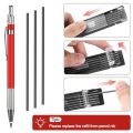 Multifunctional Art Painting Automatic Pencil Writing Tool Metal Engineering Marker Pen 2.0mm Mechanical Pencil for Woodworking. 