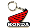 Honda Logo Keychain Keyring Rubber Gift Motorcycle Key chain. 