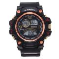 Military Men's Digital Sports Watch For Men Waterproof with LED Back light Watch for Men watch for boys. 