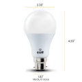 Gulf - LED Bulb - LED Bulb 12w – LED Lights for Room – Bulb Light for Decoration - Lights Bulb for Mirror - Energy Saver - Room Bulb - Brightness LED Bulb – Room Decoration Lights - AC220v - White/Golden. 