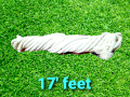 White Twisted Cotton Rope (Rassi) Natural Thick Rope Cloth Hanging, Landscaping. 