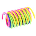 20pcs Durable Colorful Plastic Springs Cat Pet Toy Coil Spiral Springs. 