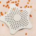 Silicone Rubber Five-pointed Star Sink Filter Sea Star Drain Cover Sink Strainer Hair Catcher Leakage Filter for Kitchen and Bathroom- Multicolor. 
