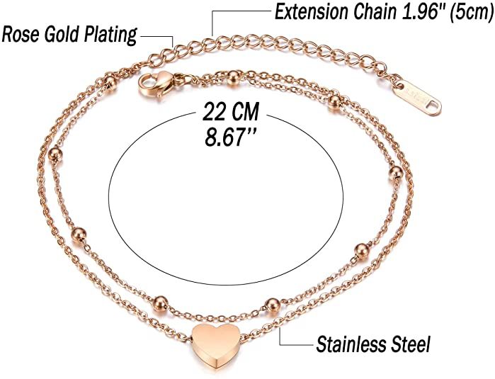Double%20Chain%20Heart%20Anklet%20Payal%20for%20Girl%20Simple%20Gold%20Foot%20Bracelet%20-%20Image%204