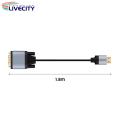 HDMI-compatible to DVI Adapter Durable Clear Picture HDMI-compatible to DVI Cable. 
