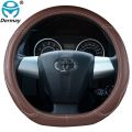 Car Steering Wheel Cover PU Leather for Toyota Wish Auto Accessories interior Fast Shipping(Black). 
