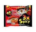 Samyang Buldak 3x Spicy Hot Chicken Ramen – Imported Korean Noodles (1 Pack, 140g). 