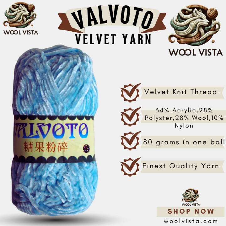 Imported%20Valvoto%20Candy%20Crush%20Velvet%20Yarn%20%7C%20Velvet%20Wool%20Yarn%20%7C%20100%20%25%20polyester%20%7C%2075-80%20grams%20in%20one%20ball%20%7C%20Wool%20Vista%20-%20Image%207