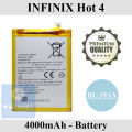 Infinix Hot 4 BL-39AX Battery Replacement Premium Quality 4000mAh For Infinix Hot 4. 