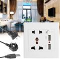 Dual USB Universal Socket. 