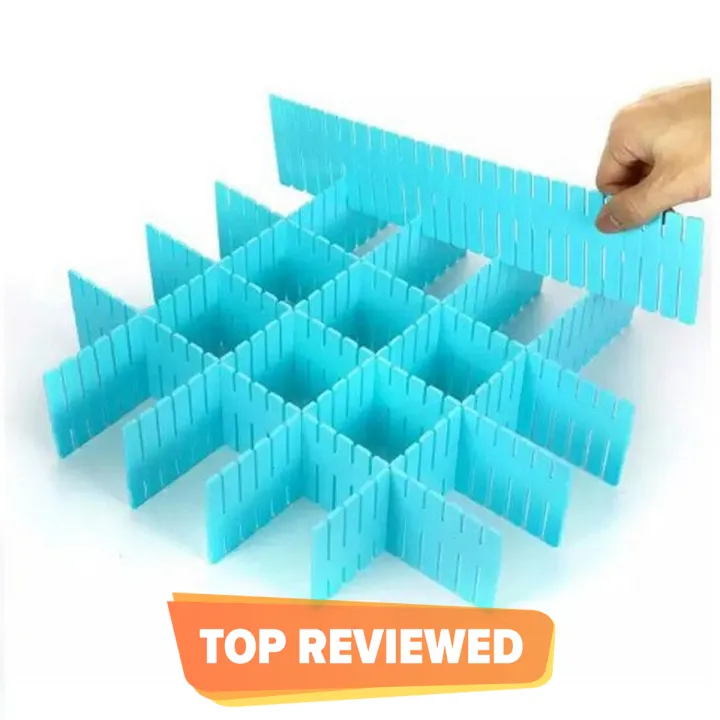 2 عدد دراز آرگنائزر ، دراز ڈیوائڈر ، الماری آرگنائزر ، سائز 12.5x2 انچ ...
