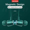 Lenovo HE05X II Bluetooth 5.0 Earphones Type C Charging Interface Wireless HIFI Sound Magnetic Neckband Headset 8H Sports Headphones. 