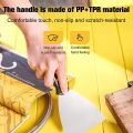 Putty Knife, Spackle Knives, 2 Piece Metal Steel Drywall Tools with Soft Rubber Handle Scraper Trowel, Used for Drywall, Paint, Wallpaper, Wall Putty Remover Tool,All Sizes Available(2, 2.5, 3, 4, 6inches). 