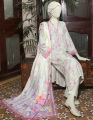 Junaid Jamshed Unstitched 3 Piece For Women and Girls - Collection: Moonsoon - Designcode: JLAWN-S-24-600 GUL B. 