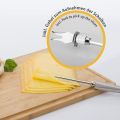 Cheese Slicer With Cutting Wire, Stainless Steel Kitchen Gadget. 