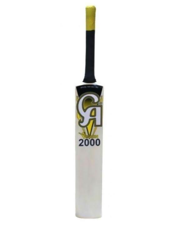Tape Ball Bat - 2000 - White & Yellow