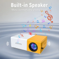 TOMA YG600 (YG300 UPDATED version with mobile connectivity option) mini projector plug-in mobile phone projector Portable, 3D Ready, USB & Remote Control, 30000 Hours, Quick Focus, Outdoor Camping & Home Theater, Kids Gift for Birthdays. 