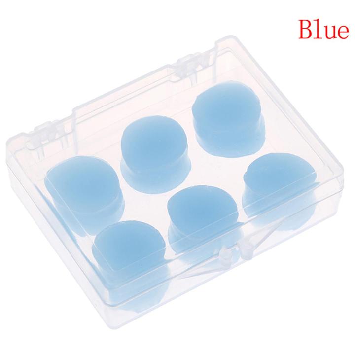 Noise Cancelling Soft Silicone Earplugs Flexible Ear Plugs for Swimming Sleeping Lonni