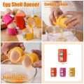 Egg Shell Opener With Color Box Kitchen Tool Portable Egg Opener Shell Remover. 