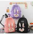 EFASHION 2023 GirlsLaptop Backpack 4 Pcs Set unique design  School Bags For Teenage Girls College Student Kids BookBag. 