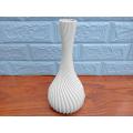 Beautiful Decorative Vase for Home Office and Hotel Decor, Modern Textured Design, Plastic, Ideal for Artificial Flowers. 