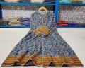 Grey Stitched Lawn Long Frock for Women – Elegant One-Piece Design. 