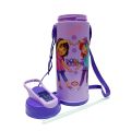 The Ultimate Dora Girls Characters School Water Bottle: Stay Hydrated and Cool, Bright Rite Cool Sports Water Bottle Perfect for School Kids Plastic Thermo Insulated, Flip-Up Lid, Nozzle Straw 600ml. 