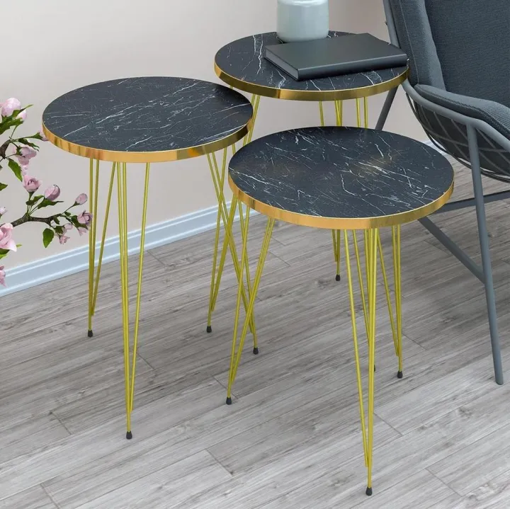 Round%20Coffee%20Table%20pack%20of%203%20side%20table%20for%20living%20room%20nesting%20tables%20Black%20Marble%20Look%20with%20Gold%20%20Ban%20with%20Gold%20Metal%20Legs.%20-%20Image%202