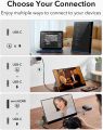 ESR Portable Kickstand Monitor for Laptops, Ultra-Slim 15.6 Inch 1080P External Monitor with Adjustable Stand, Travel Monitor, Landscape and Portrait View for Laptop/Mac/Tablet/Phone/Switch. 