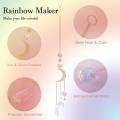 Home Office Ornament Rainbow Catchers Sun Hanging Windows Chakra Glass Healing. 