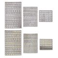 CHK 3mm Alphabet Letters Numbers Chunky Glitter Epoxy Resin Decorative Stickers. 