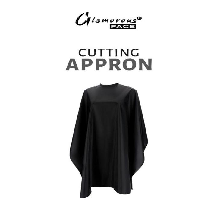 Glamorous%20Face%20Cutting%20Appron,%20Haircut%20Cloth%20Cover%20Hairdressing%20Salon%20Cape%20Hair%20cutting%20Apron%20Professional%20Nylon%20Hairdressers%20Barbers%20Cape%20Gown%20Black.%20-%20Image%202