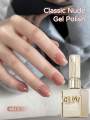 💅 XEIJAYI Ice Nude Series Gel Nail Polish 15ml – Semi Permanent UV LED Soak Off Nude Nail Gel for Salon & DIY Manicure. 