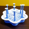 Flower Shape Plastic Glass Cup Holder Drying Rack Stand Glass Stand 6 Glass Stand High Quality Cup Stand Kitchen Stand glass stand for kitchen. 
