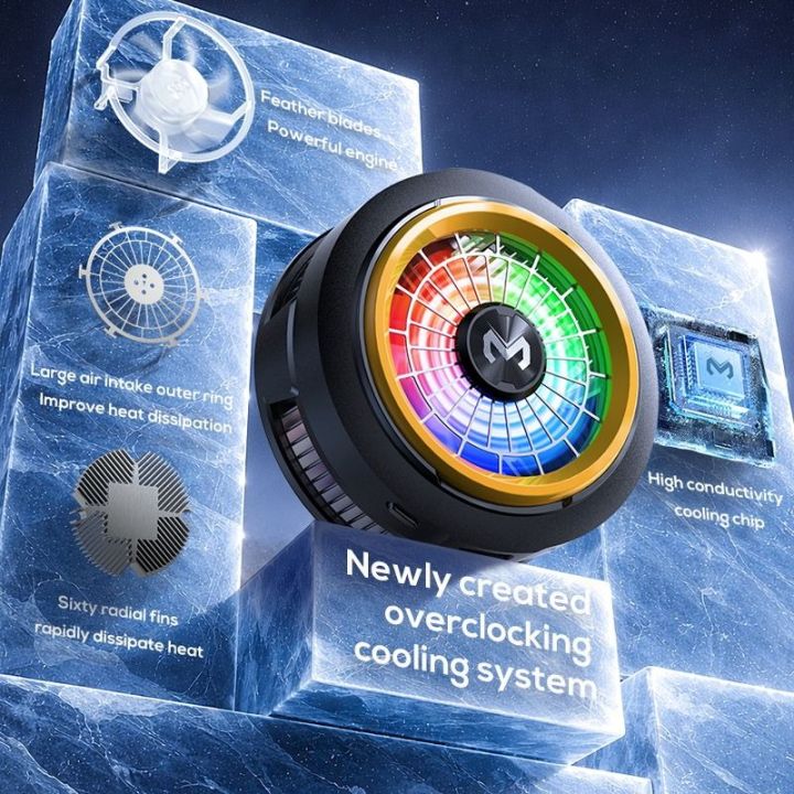 Memo CX20 , Memo CX17(Ai) , Memo CX08 , Memo CX08 Pro Memo CX15(Ai) Cooling Fan or pubg ,Free fire etc Mobile Radiator Fan Cooler For Mobile - 15W / 25W Power - Freezed Instantly - Heatsink For Mobile
