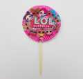 LOL SURPRISE THEME CUPCAKE TOPPERS - PACK OF 10 CUPCAKE TOPPERS - LOL SURPRISE CUPCAKE TOPPERS. 