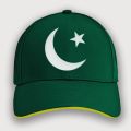 Pakistan Flag Cap for Boys and Girls Baseball Hat Chand Tara at CustomizeGiftsPK. 