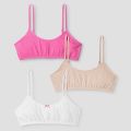 Cotton Cami Bra for Teen Girls – Beginner's Bra, Comfortable Fit. 