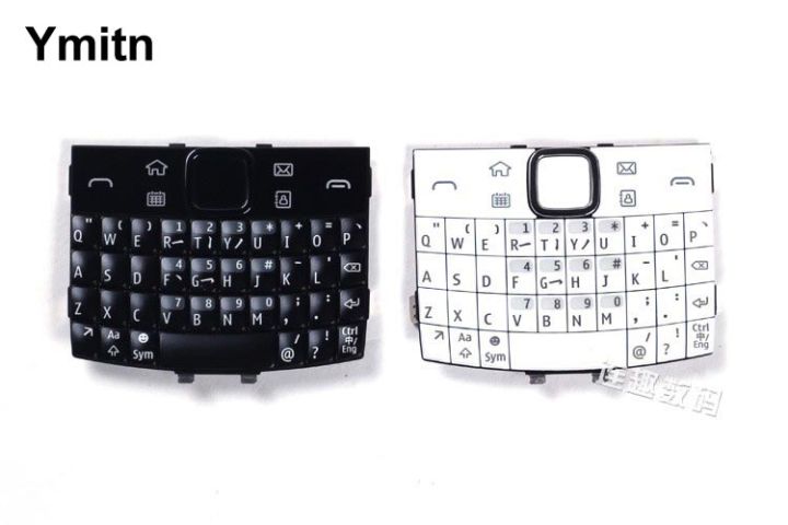【All Of Me】Black/White 100% New Ymitn Housing Cover Keypads Keyboards & Russian & Arabic Nokia e6 e600 e6-00