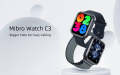 Mibro Watch C3 Calling SmartWatch 1.85”HD Screen Dual Strap's 2ATM Waterproof. 
