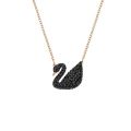 [ New ] Shijia High Version Swan Necklace with Swarovski Plain Women Crystal Smart Clavicle Chain. 