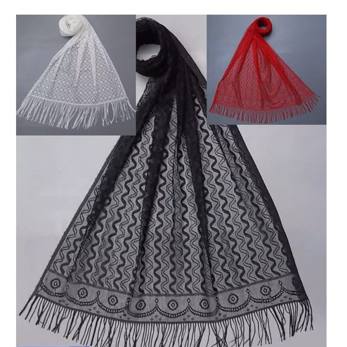Multicolor Stole Light weight Narrow Net Stole Scarf Stoler For Ladies and Girls and Many More Colours Black Yellow White Blue Red Pink Multiple Dupatta STOLES Hijab Scarf For Girls NET JALI WALA STOLER Designing