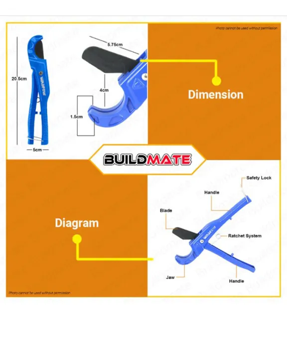 WADFOW%20PVC%20Pipe%20Cutter%20207mm%20%E2%80%93%20Heavy%20Duty%20Teflon%20Coated%20Cutting%20Tool%20-%20Image%205