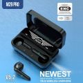M10 Airpods TWS (True Wireless Stereo) Airbuds Bluetooth Earbuds Dual Earphones Headset (Connect With All Bluetooth Devices).. 