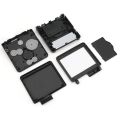For Nintendo Game Boy Advance GBA SP Protective ABS Case Cover Repair Parts Kit Black. 