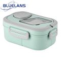 Double-layer Lunch Box Portable Leak-proof Bento Box with Sauce Container Ideal for Office School Lunches Food Storage Box. 