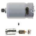 RS550 12 Teeth 18V to 21V DC Motor For Cordless Drill Machine  -  1500 RPM High Speed High Torque Gear Box for Cordless Charge Drill Screwdriver. 