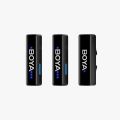 BOYA BOYALINK 2 Upgraded 3-in-1 Compact  All-in-One Wireless Microphone System with Interchangeable Connectors With 3 Year Official Warranty. 